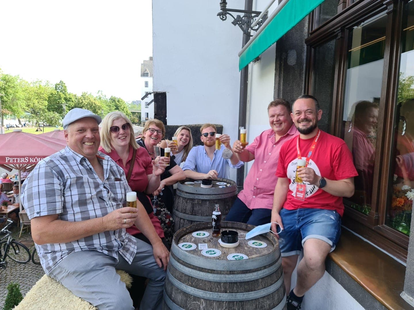 Visite publique de brasserie dans la vieille ville